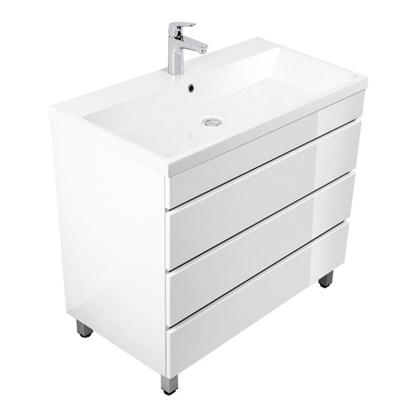Metro Lane Jaylen 910mm Freestanding Vanity Unit Wayfair.ie